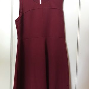 Women’s red dress